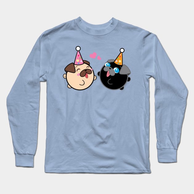 Poopy & Doopy - Birthday Long Sleeve T-Shirt by Poopy_And_Doopy